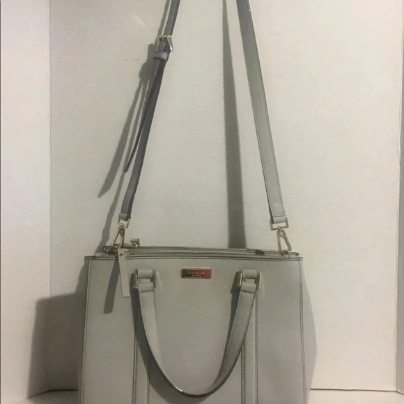 Kate Spade grey leather crossbody/ satchel Bag - Picture 4 of 8